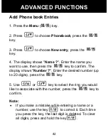 Preview for 43 page of Geemarc AMPLIDECT 260 User Manual