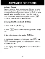 Preview for 44 page of Geemarc AMPLIDECT 260 User Manual