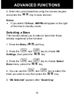 Preview for 54 page of Geemarc AMPLIDECT 260 User Manual