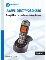 Geemarc AMPLIDECT 280 User Manual preview