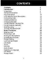 Предварительный просмотр 2 страницы Geemarc AMPLIDECT 280 User Manual