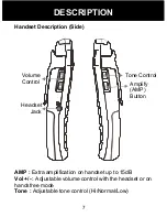 Предварительный просмотр 8 страницы Geemarc AMPLIDECT 280 User Manual