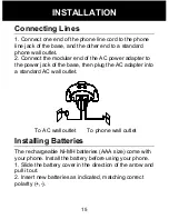 Предварительный просмотр 16 страницы Geemarc AMPLIDECT 280 User Manual