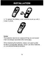 Предварительный просмотр 17 страницы Geemarc AMPLIDECT 280 User Manual