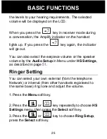 Предварительный просмотр 26 страницы Geemarc AMPLIDECT 280 User Manual