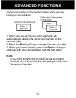 Предварительный просмотр 63 страницы Geemarc AMPLIDECT 280 User Manual