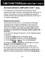 Предварительный просмотр 64 страницы Geemarc AMPLIDECT 280 User Manual