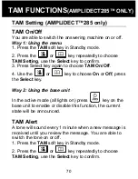 Предварительный просмотр 71 страницы Geemarc AMPLIDECT 280 User Manual