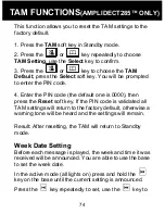 Предварительный просмотр 75 страницы Geemarc AMPLIDECT 280 User Manual