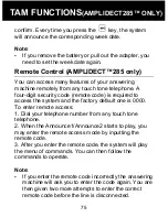 Предварительный просмотр 76 страницы Geemarc AMPLIDECT 280 User Manual