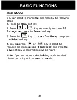 Preview for 42 page of Geemarc Amplidect350 User Manual