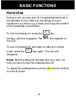 Preview for 43 page of Geemarc Amplidect350 User Manual