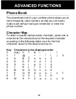 Preview for 45 page of Geemarc Amplidect350 User Manual