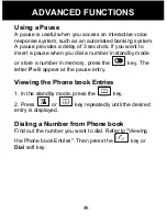 Preview for 47 page of Geemarc Amplidect350 User Manual