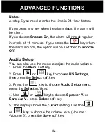 Preview for 53 page of Geemarc Amplidect350 User Manual