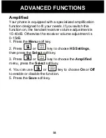 Preview for 59 page of Geemarc Amplidect350 User Manual