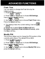 Preview for 61 page of Geemarc Amplidect350 User Manual