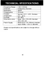 Preview for 70 page of Geemarc Amplidect350 User Manual