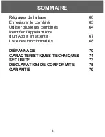 Preview for 84 page of Geemarc Amplidect350 User Manual