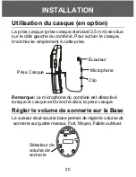 Preview for 101 page of Geemarc Amplidect350 User Manual