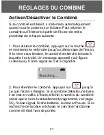 Preview for 102 page of Geemarc Amplidect350 User Manual