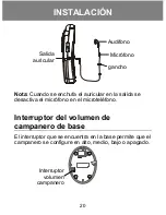 Preview for 182 page of Geemarc Amplidect350 User Manual