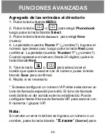 Preview for 206 page of Geemarc Amplidect350 User Manual