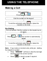 Preview for 49 page of Geemarc AmpliDECT400BT User Manual