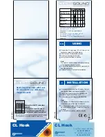 Preview for 1 page of Geemarc CL Hook 1 Product Manual