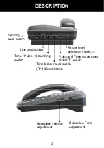 Preview for 4 page of Geemarc CL1100 User Manual