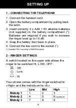 Preview for 5 page of Geemarc CL1100 User Manual