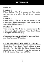 Preview for 7 page of Geemarc CL1100 User Manual