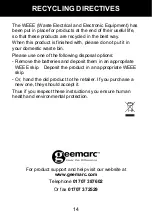 Preview for 15 page of Geemarc CL1100 User Manual