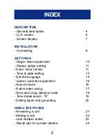 Preview for 2 page of Geemarc CL1400 User Manual