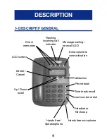 Preview for 4 page of Geemarc CL1400 User Manual