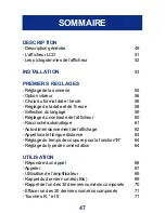 Preview for 47 page of Geemarc CL1400 User Manual