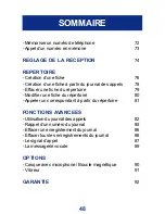 Preview for 48 page of Geemarc CL1400 User Manual