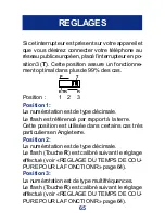 Preview for 65 page of Geemarc CL1400 User Manual