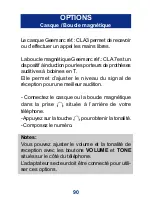 Preview for 90 page of Geemarc CL1400 User Manual