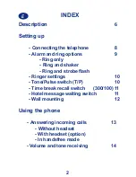 Preview for 2 page of Geemarc CL200+ User Manual