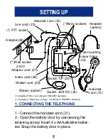 Preview for 8 page of Geemarc CL200+ User Manual