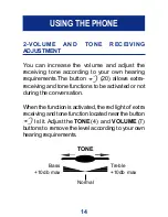 Preview for 14 page of Geemarc CL200+ User Manual