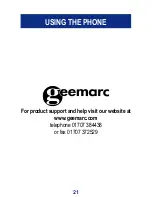 Preview for 21 page of Geemarc CL200+ User Manual