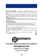 Preview for 25 page of Geemarc CL200+ User Manual