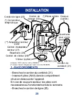 Preview for 28 page of Geemarc CL200+ User Manual