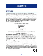 Preview for 44 page of Geemarc CL200+ User Manual