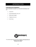 Preview for 5 page of Geemarc CL320 User Manual