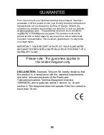 Preview for 36 page of Geemarc CL320 User Manual