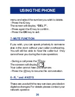 Preview for 26 page of Geemarc CL400 User Manual