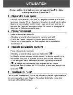 Preview for 22 page of Geemarc CL60 User Manual